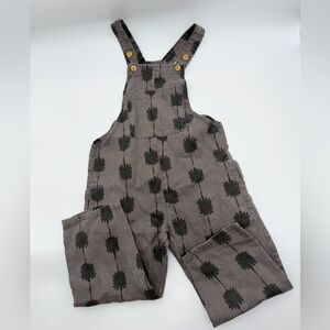 Zara charcoal gray kids overalls